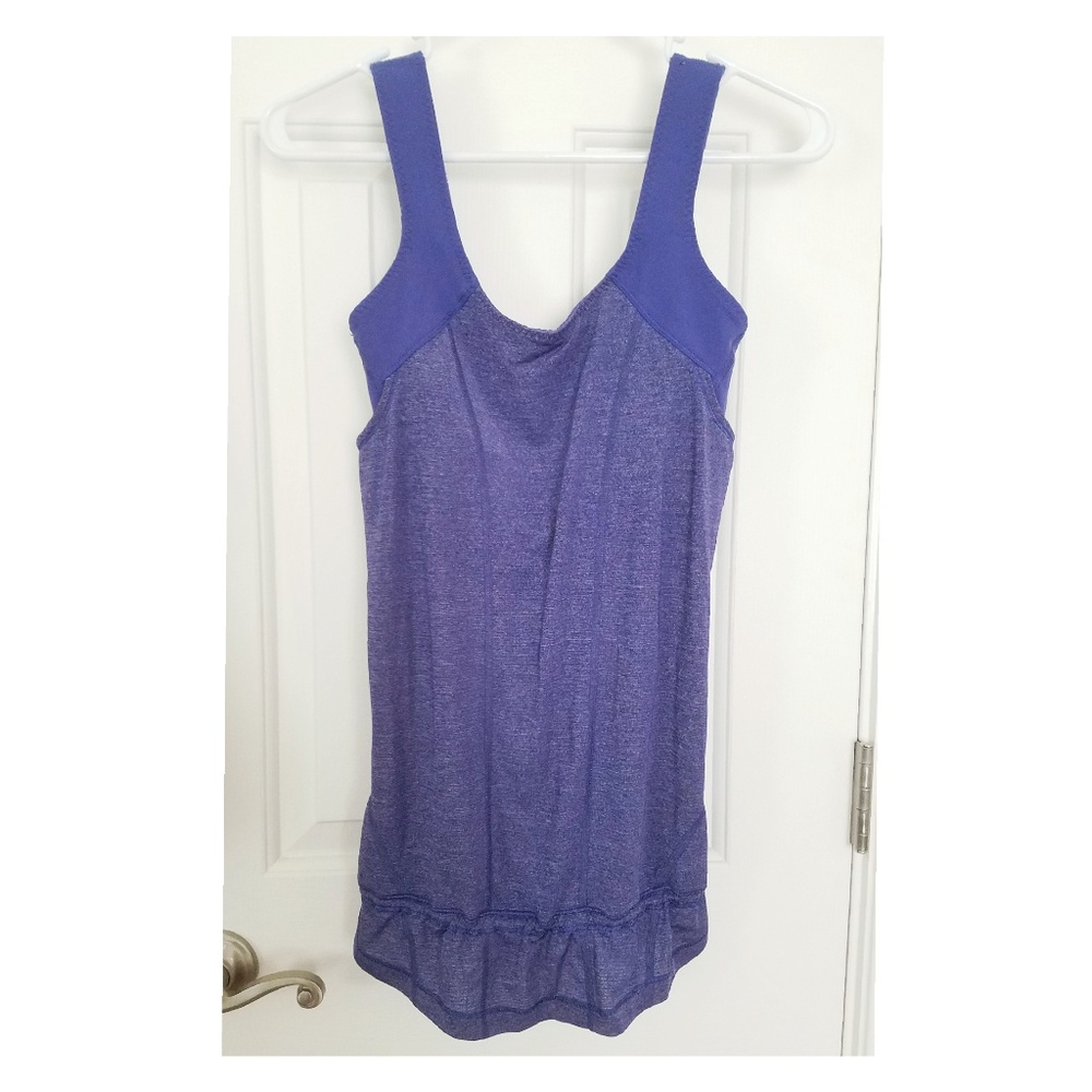 💜 Lululemon No Limits Tank w/ Built in Bra